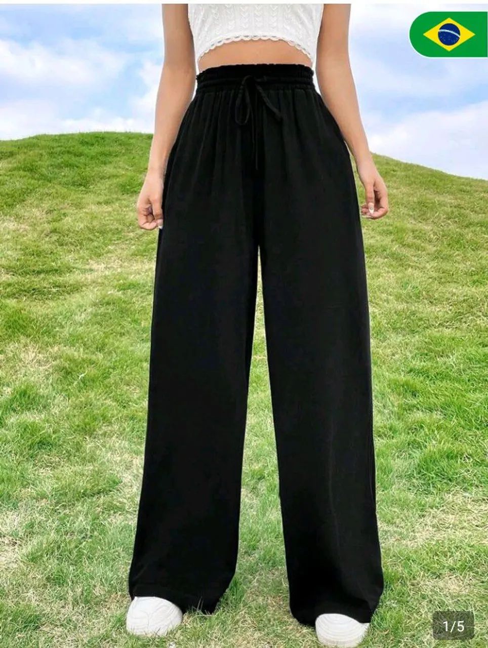 Calça pantalona 