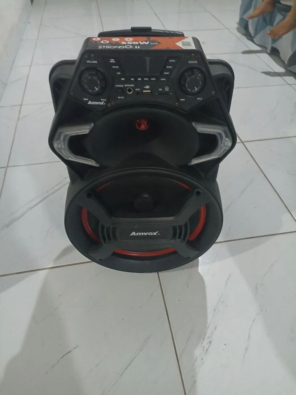 Vendedo caixa de som da amvox 550v  - Foto 5