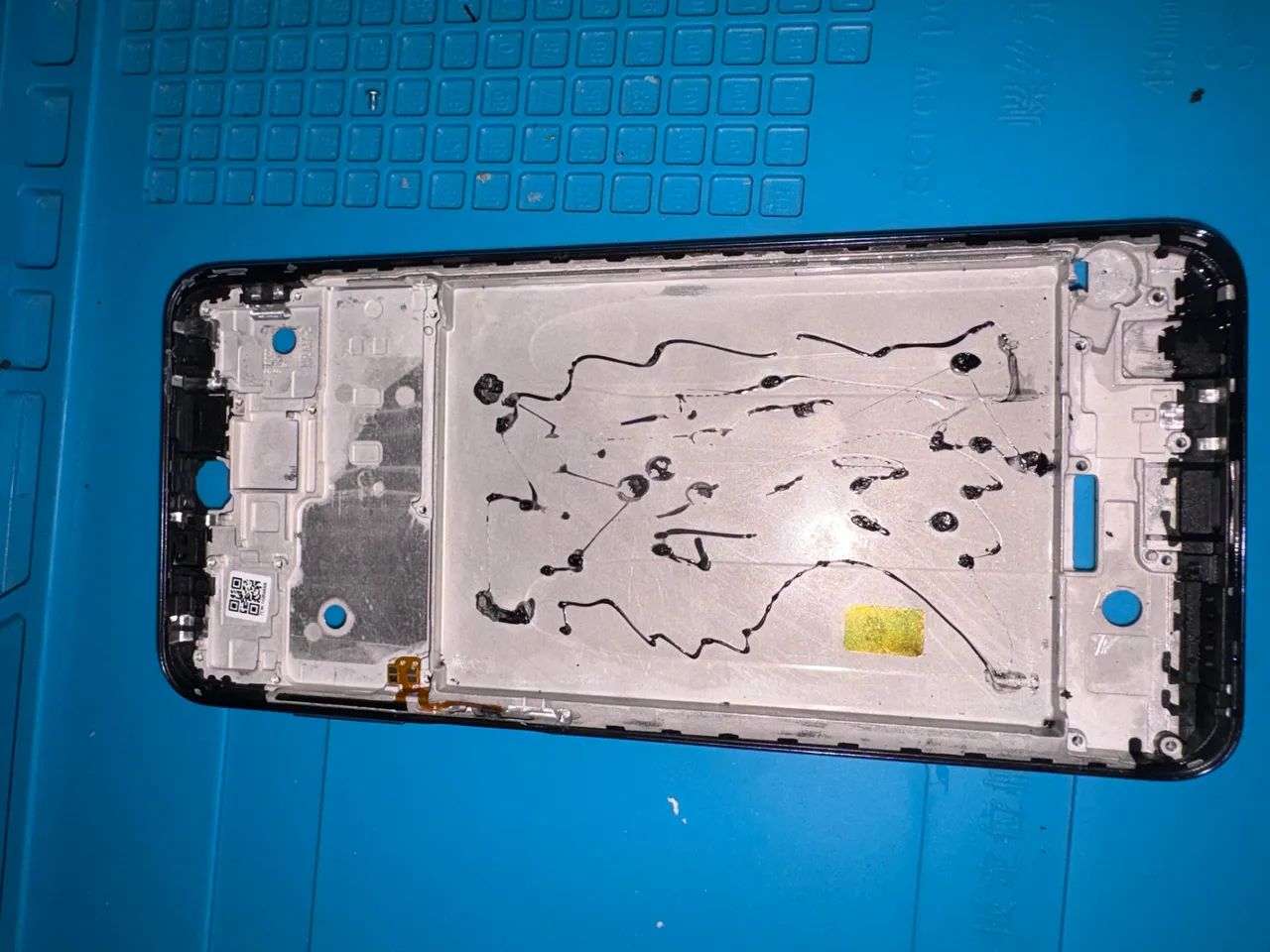 Aro Redmi Note 9S azul + botão de volume  - Foto 4