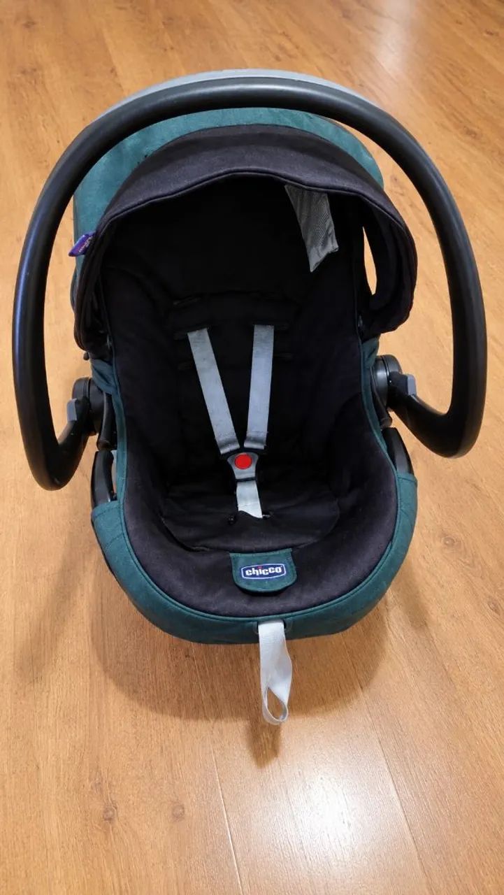 Bebê Conforto Chicco (0 a 13kg) com Base para Carro - Excelente Estado! - Foto 4