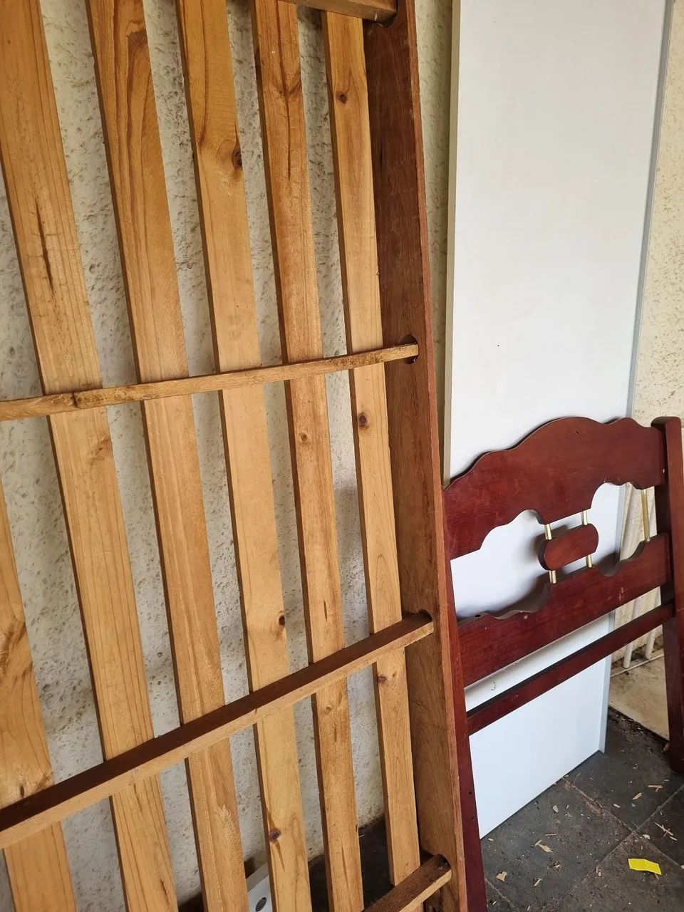 Cama de solteiro de madeira  - Foto 2