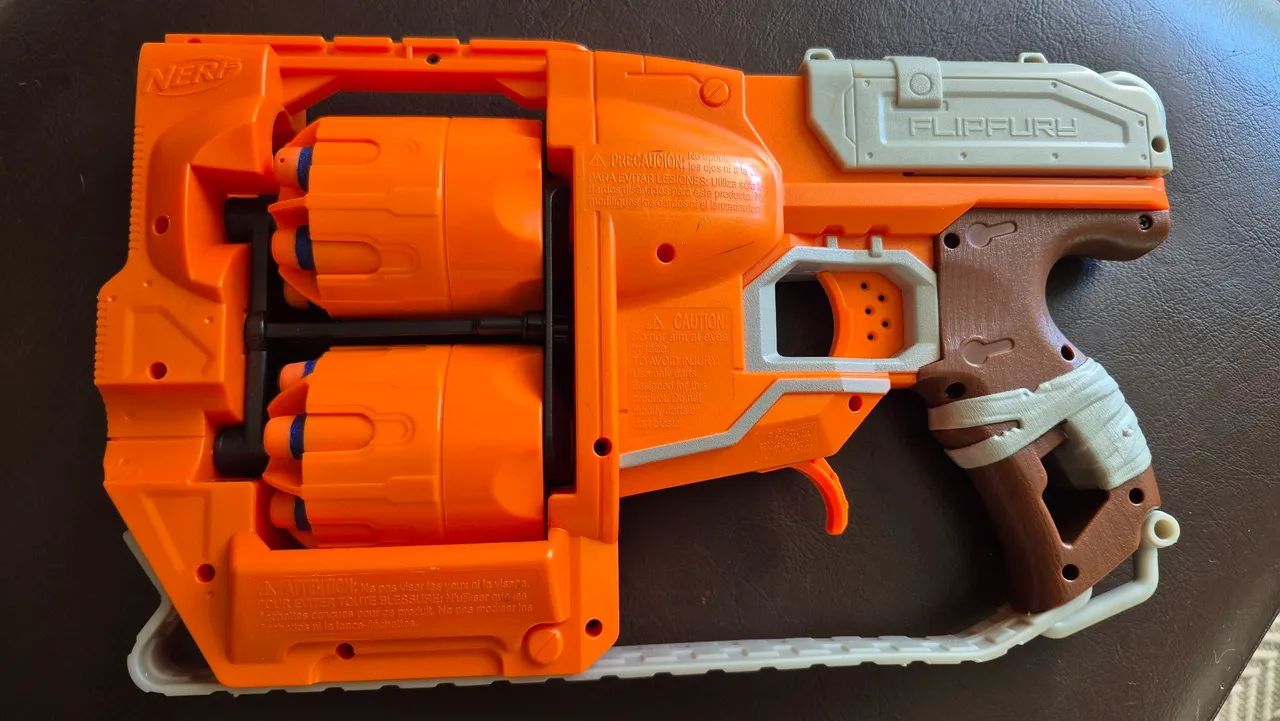 Nerf Flipfury 12 dardos - Foto 2