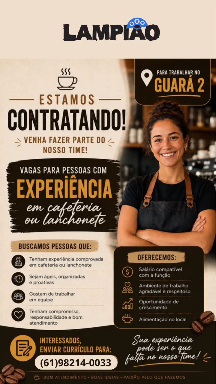 Vagas Lampião Guará 1
