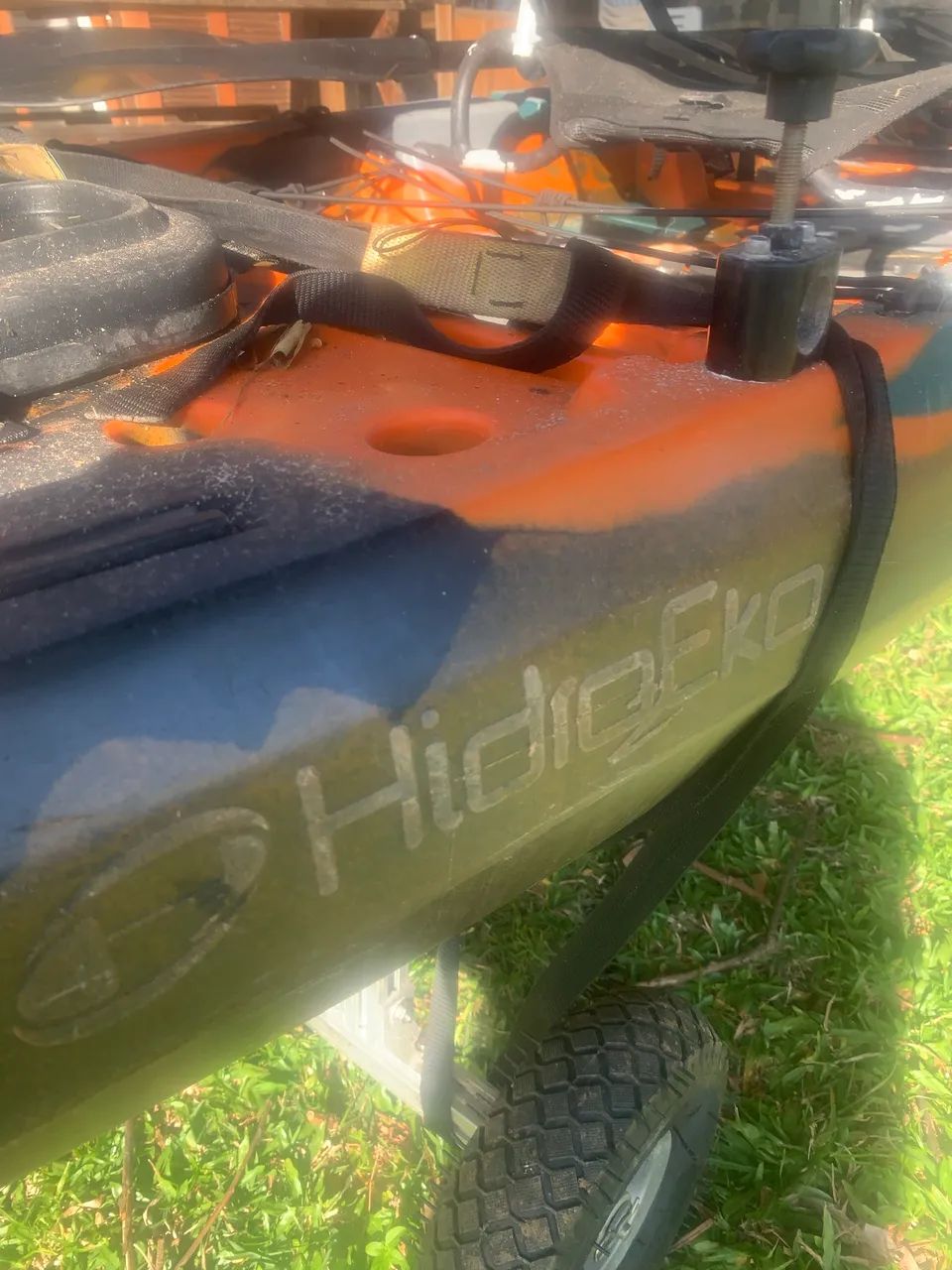 CAIAQUE DE PESCA + MOTOR 4 HP - COMPLETO - Foto 3