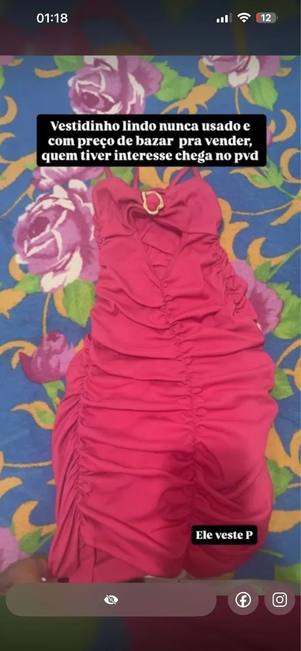 Vestido rola de tecido canelado NOVO  - Foto 3