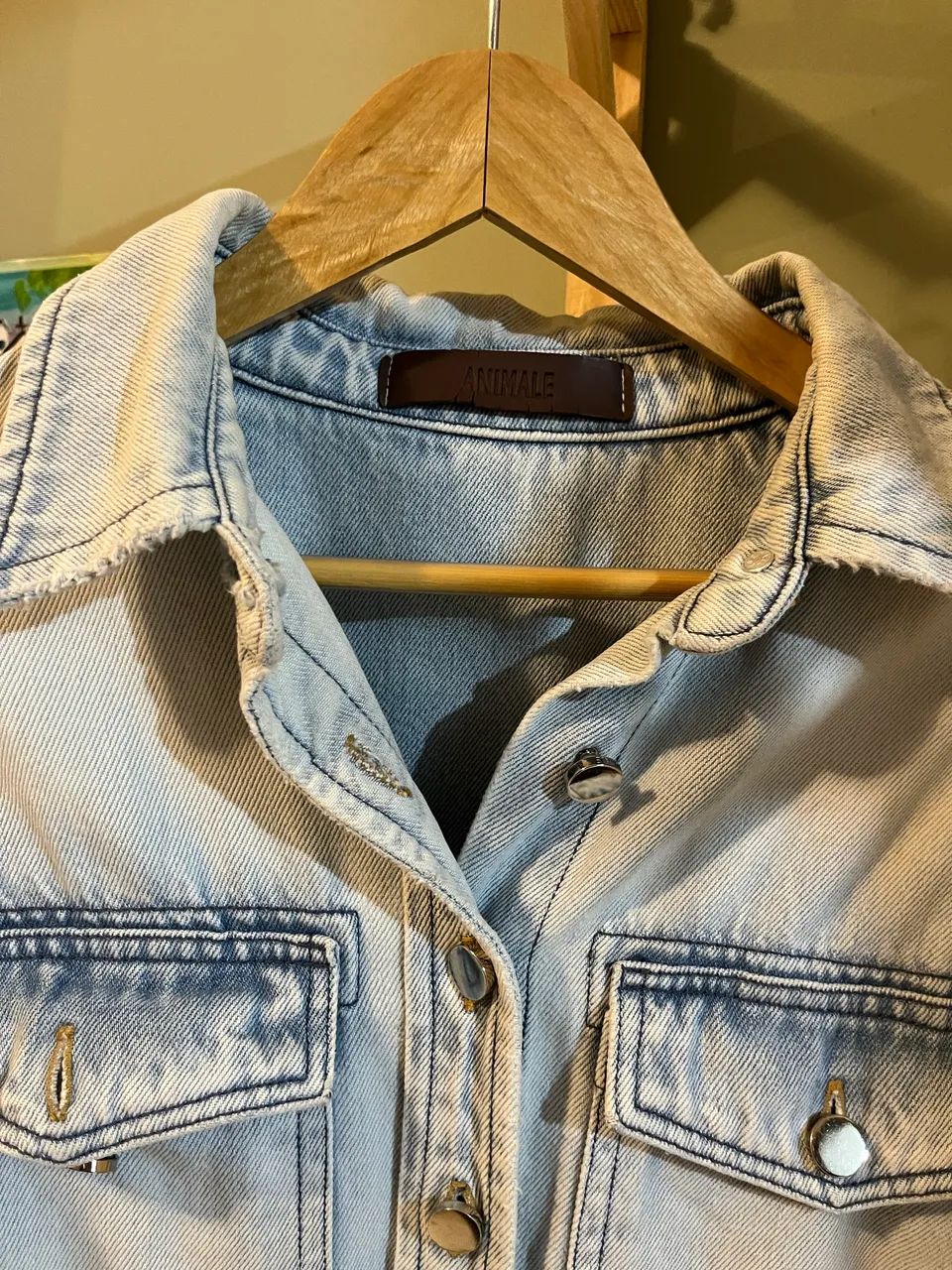 Jaqueta jeans animale 