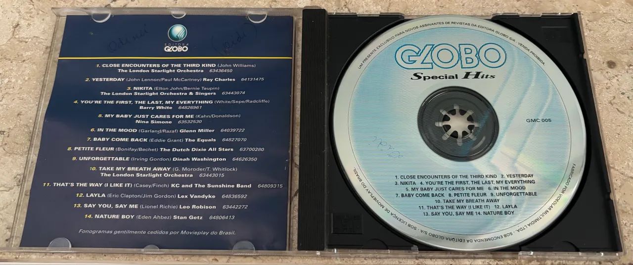 CD Special Hits Globo  - Foto 3