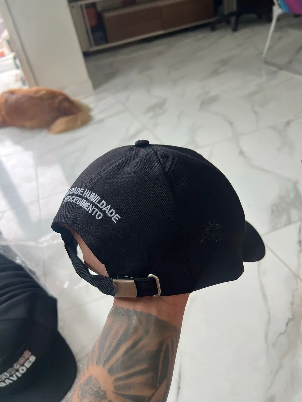 Boné preto Corinthians Gaviões da Fiel  - Foto 3