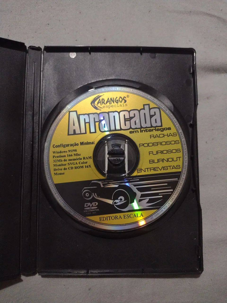DVD arrancada em Interlagos carangos - Foto 2