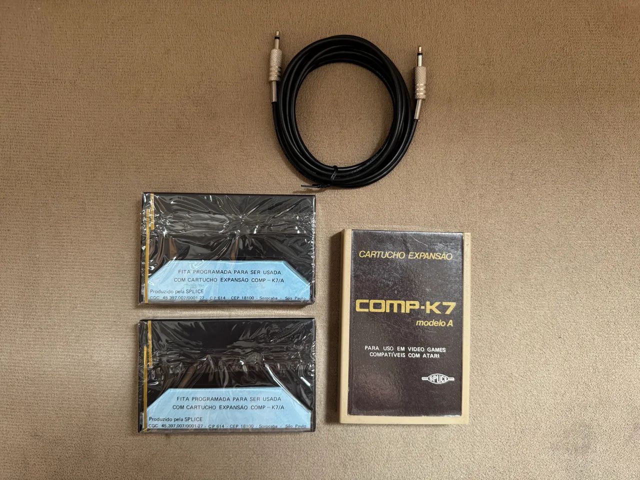 Comp K7 Splice e Duas Fitas Lacradas - Compatível Atari - Foto 3