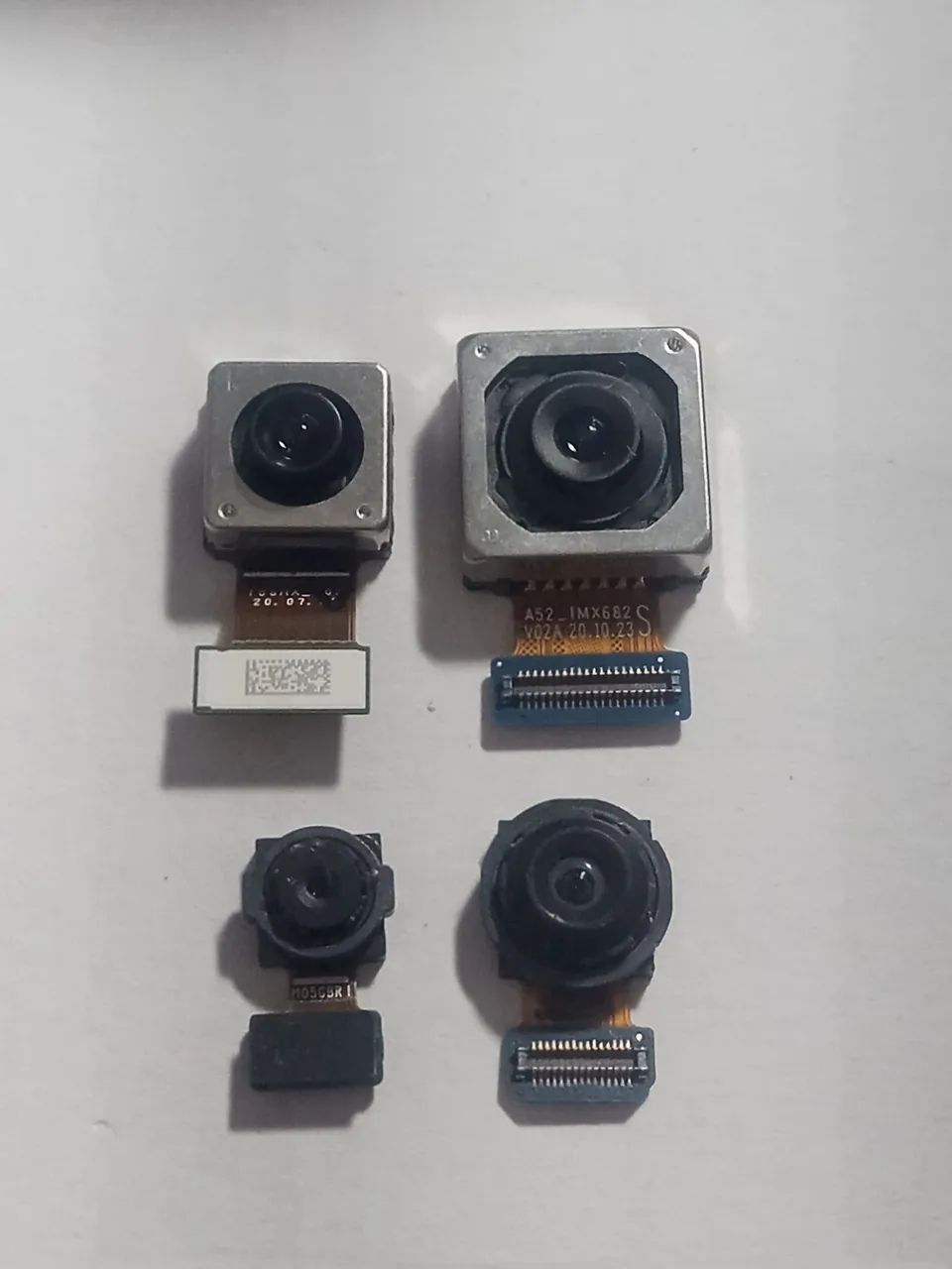 Kit de 4 camera traseira celular Samsung Galaxy A72 original  - Foto 3