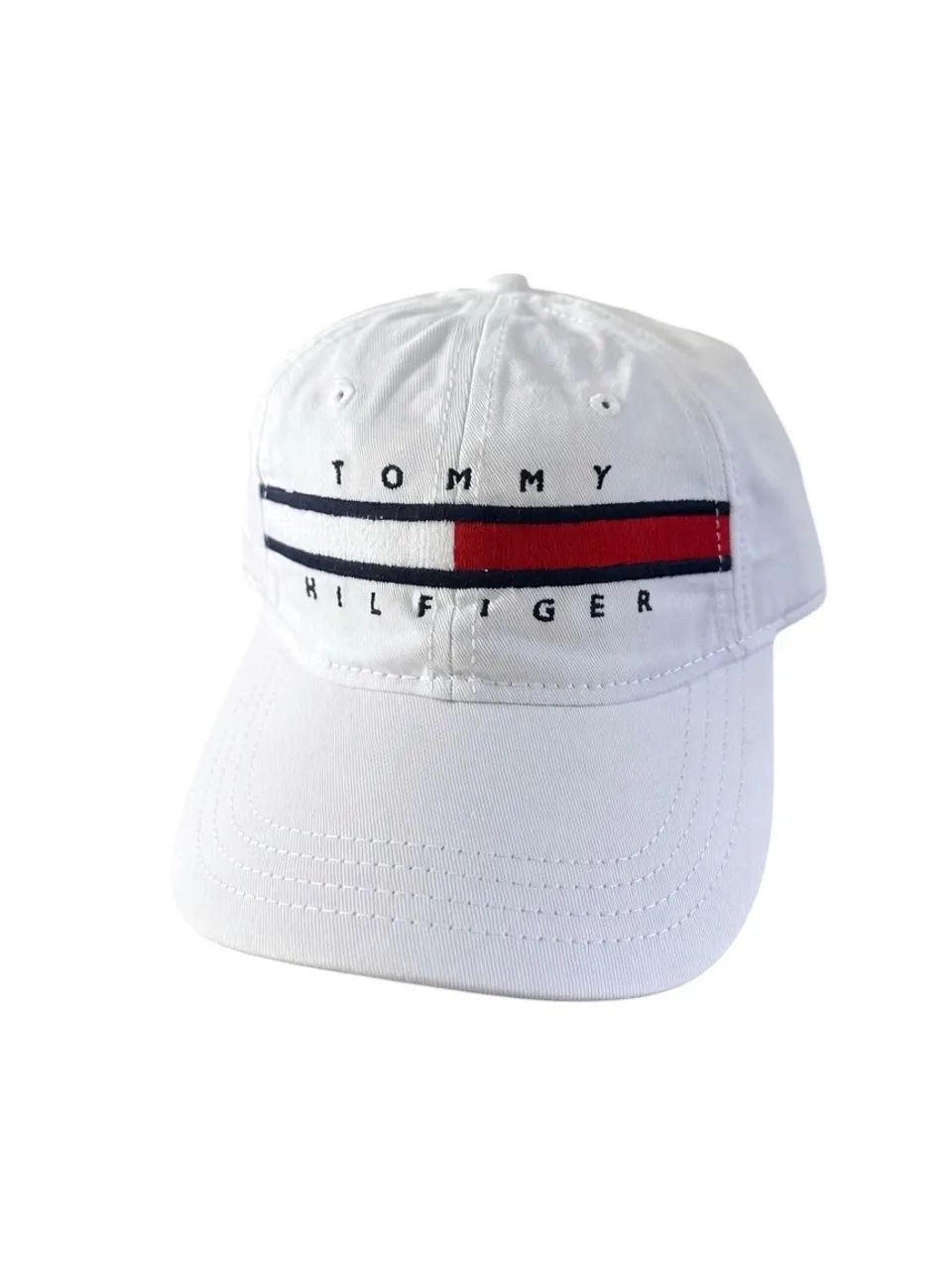Boné Tommy Hilfiger logotipo branco  - Foto 2