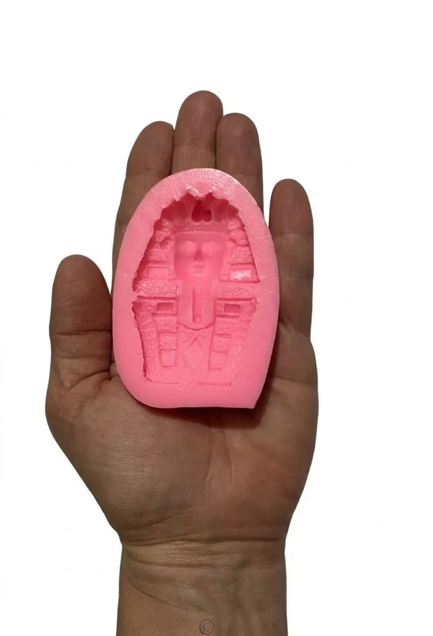 Molde para artesanato em silicone tema egito - Foto 4