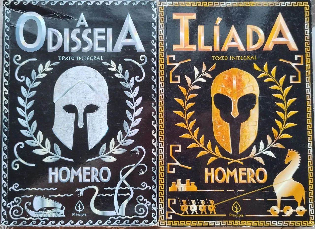 Livros da Odisseia e Ilíada