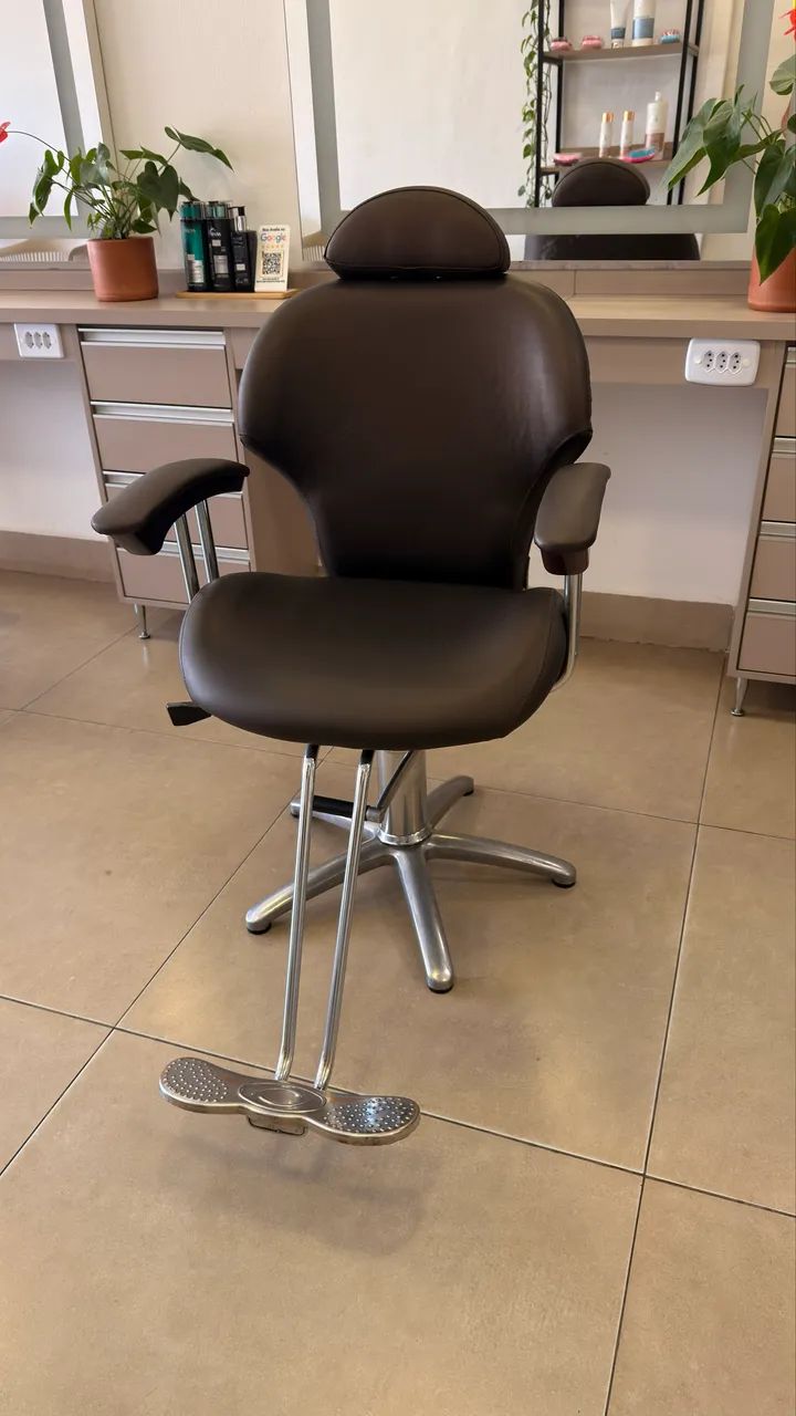 Cadeira para salão Reclinável 