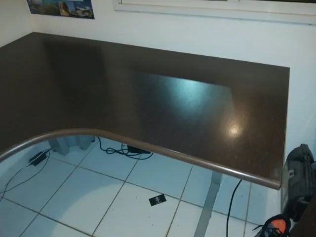 Mesa em "L" formado Gota - Foto 4