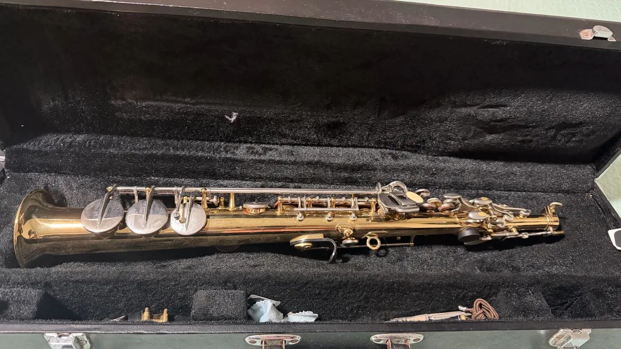 Saxofone Eagle Sp502 Soprano 