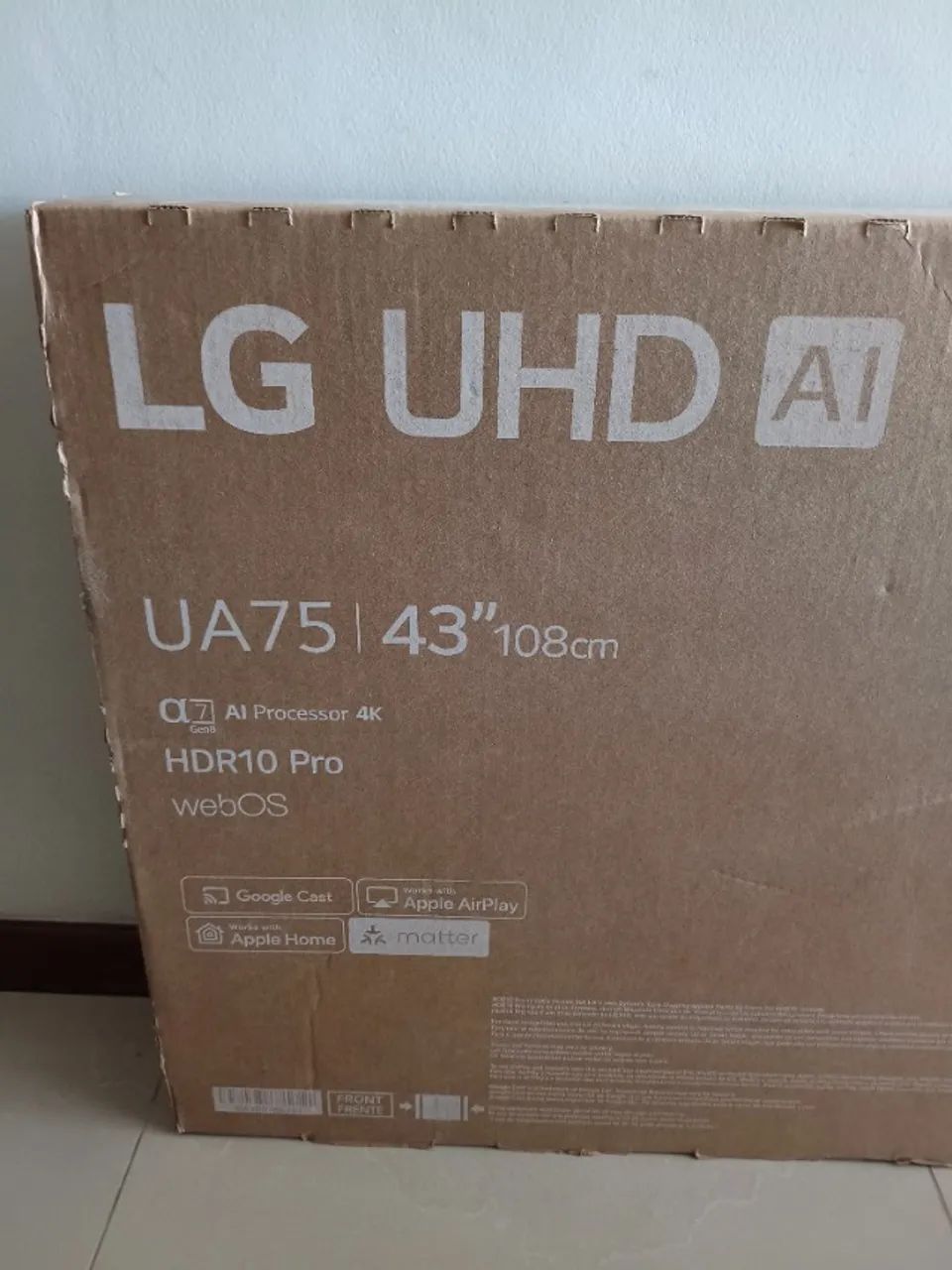 Smart TV 4K LG 43" UHD 43UA7500Psa - Foto 2