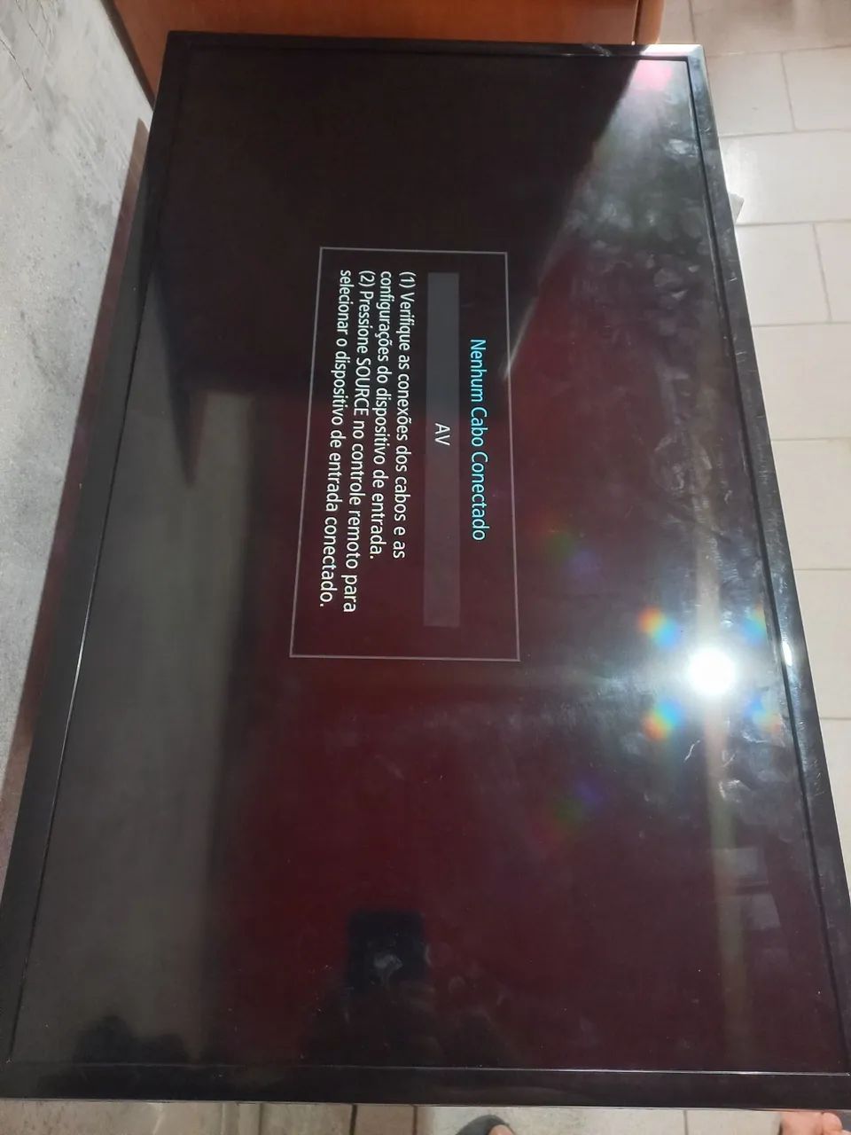 TV SAMSUNG UN32F5500 COM DEFEITO.  - Foto 4