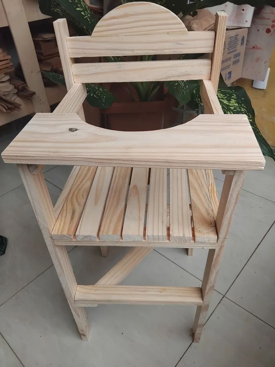 Cadeirão de alimentação de bebê 