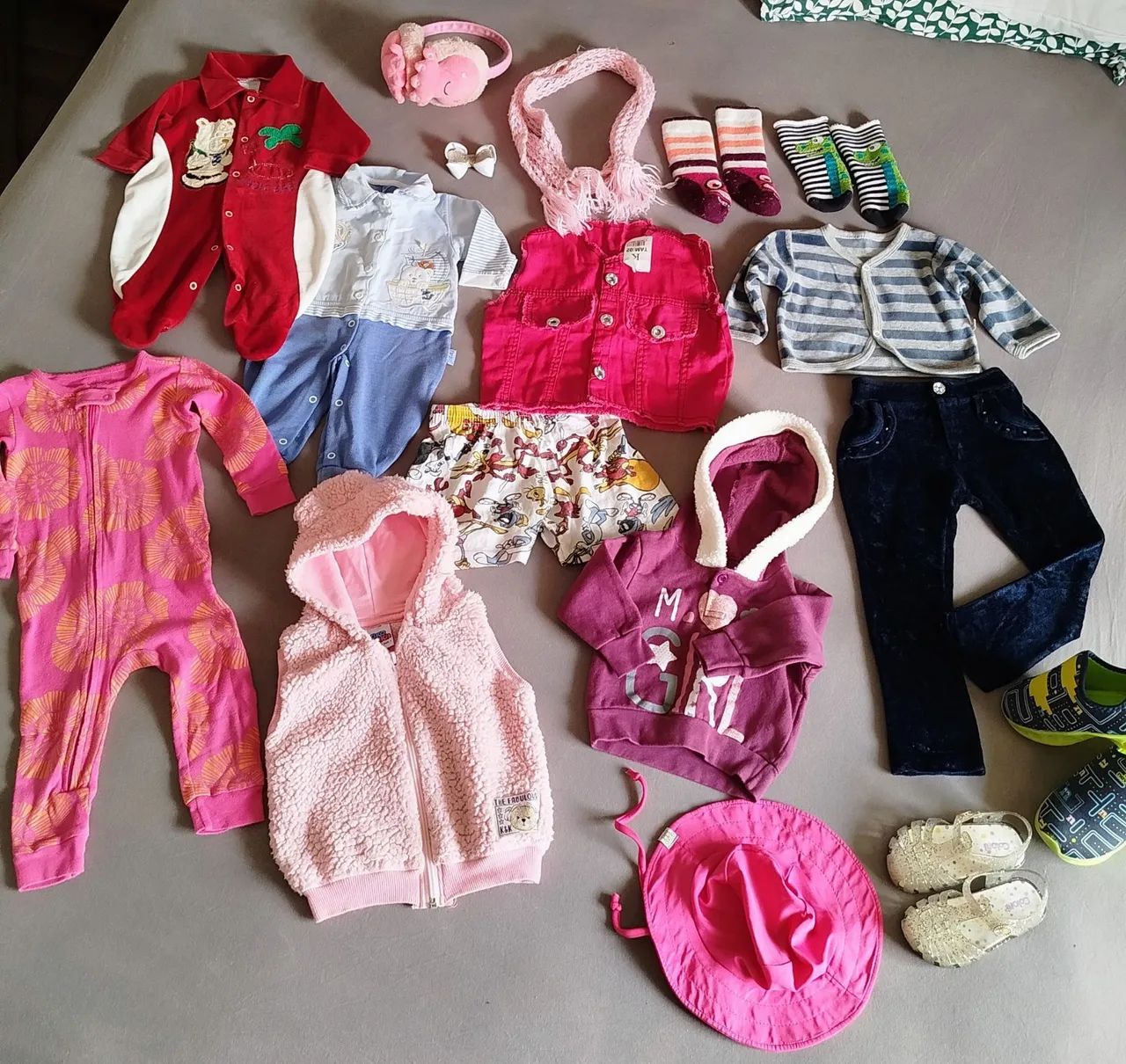 Combo roupa infantil (6m / 1 ano)