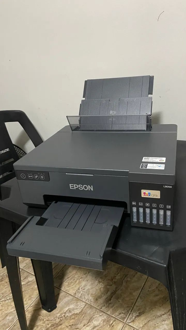 Impressora Epson L8050 Ecotank 6 cores - Foto 5