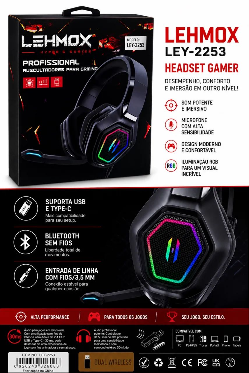 Headset Gamer