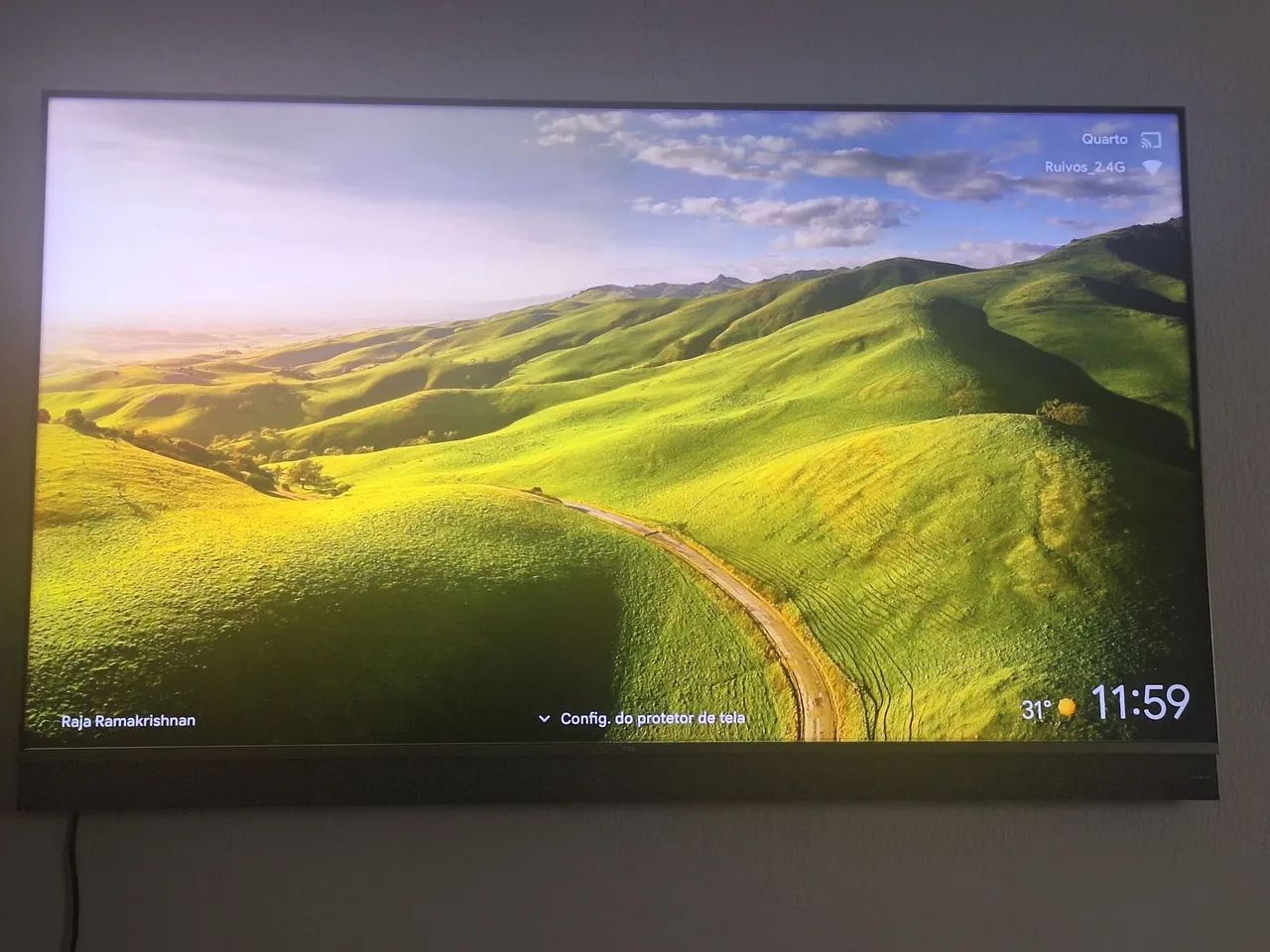 Tv 65 Smart 4k Mini led com Google e Soundbar  - Foto 2