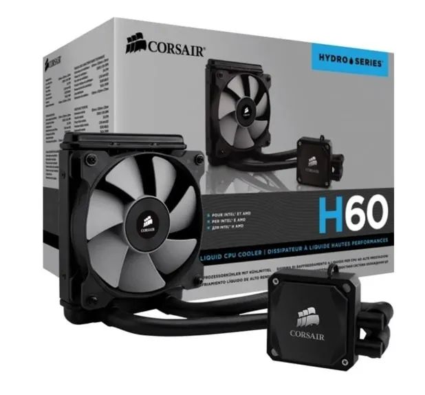 WaterCooler Corsair Hydro Series - High Performance H60 - CW-9060007-WW