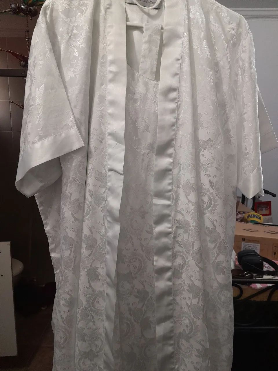 Conjunto  de robe e camisola