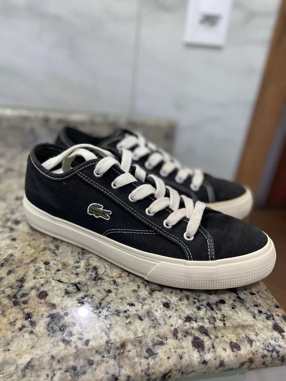 Tênis Lacoste - Preto  - Foto 2