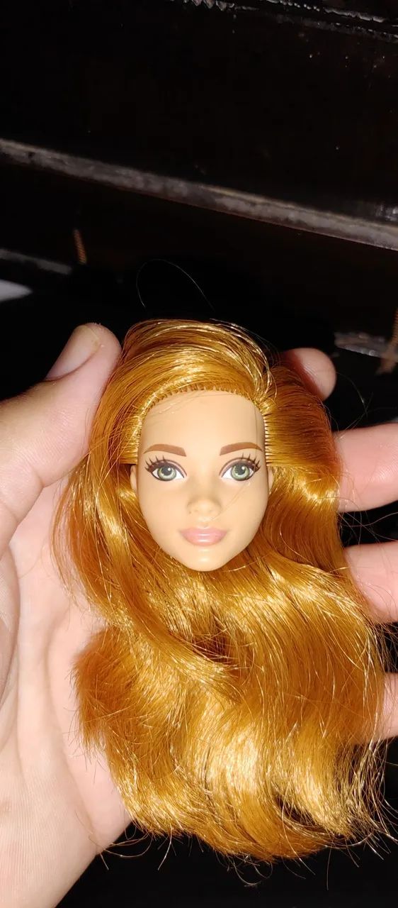 Lote de cabeças de Barbies - Foto 4