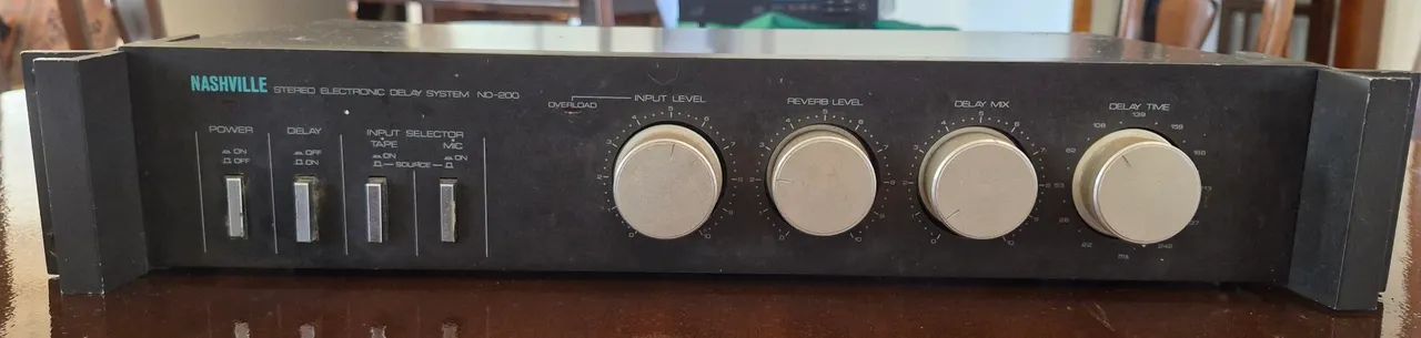 Processador de Áudio Analógico Nashville Stereo Eletronic Delay System ND-200 - Foto 3