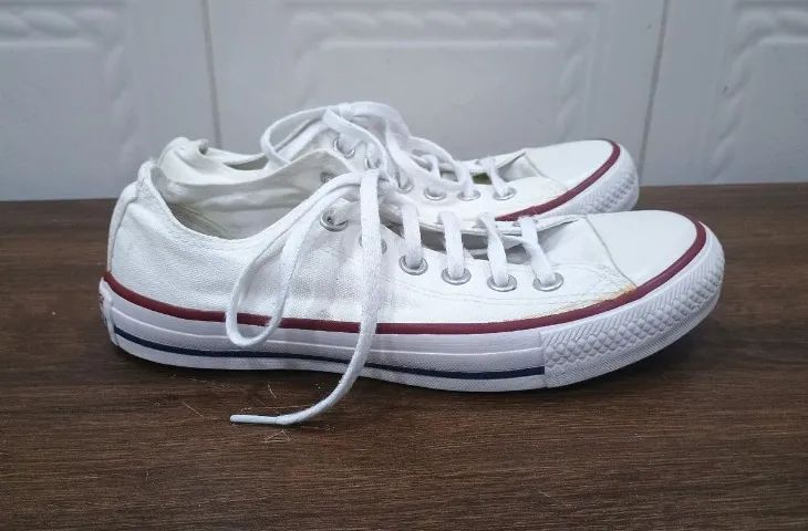 Tênis Converse All Star Chuck Taylor Branco (Cano Baixo)