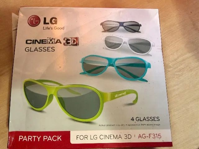 Kit óculos 3D LG Cinema AG-F315 (4 unidades) - Foto 2