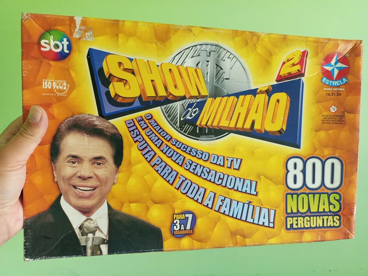 Jogo Show do Milhão Silvio Santos 