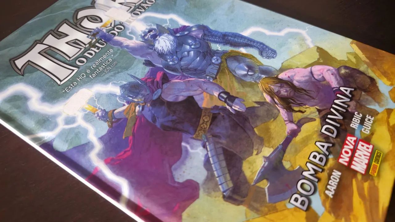 Thor - Bomba Divina - Nova Marvel - HQ Panini - Foto 2