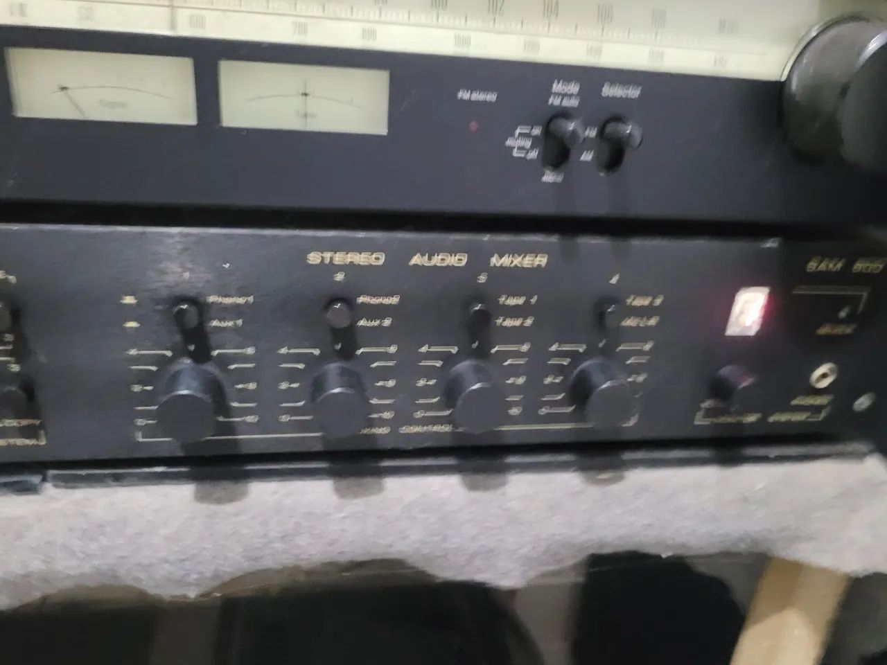 Um mixer Cygnus Sam 800 original - Aparelhos de Som - São