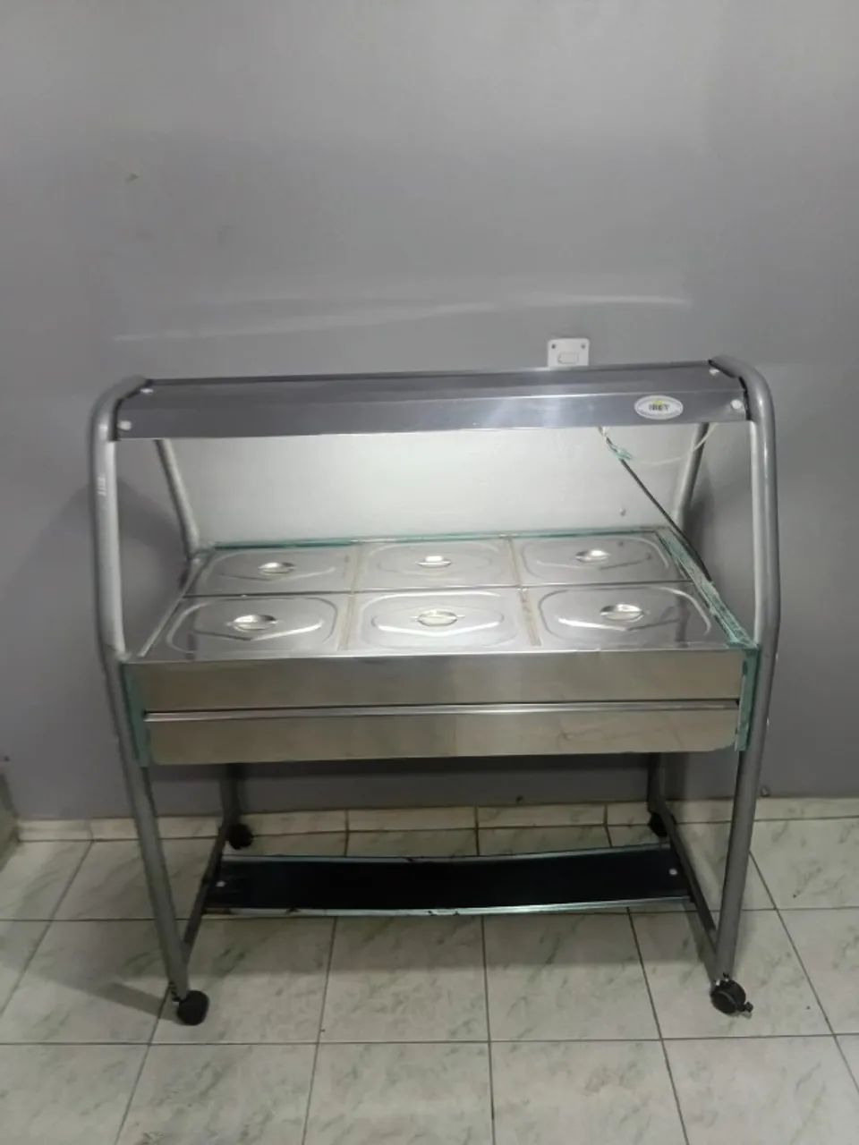 Carro  Frio Gelo X Buffet Self Service 6 Cubas  220v Ibet - Foto 4