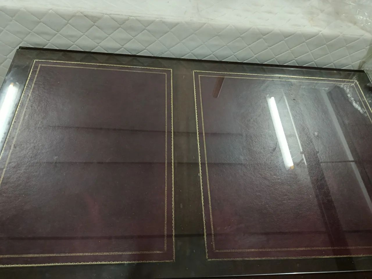 Mesa Escritório Vintage Madeira Maciça  - Foto 3