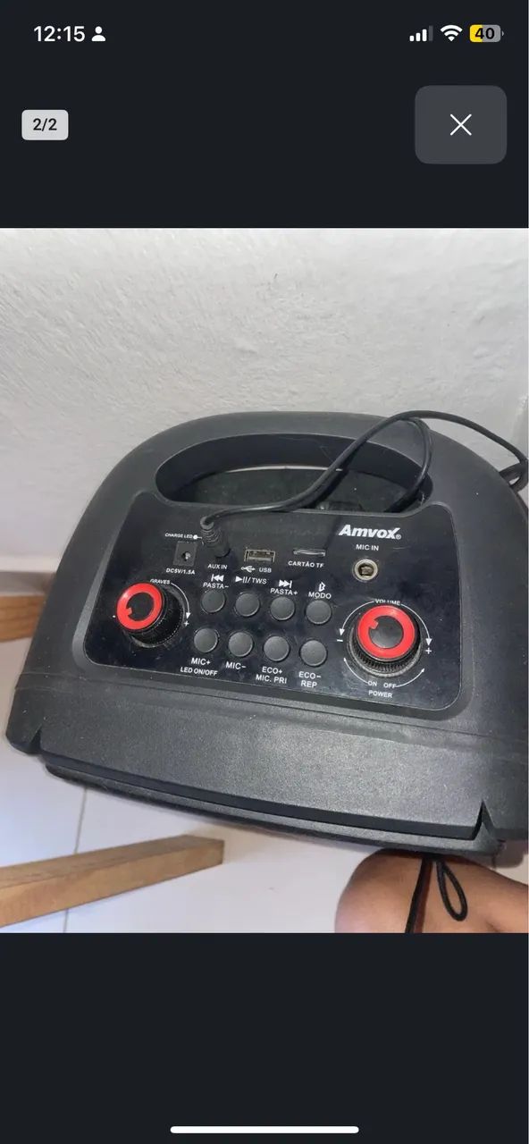 Vende-se caixa de som