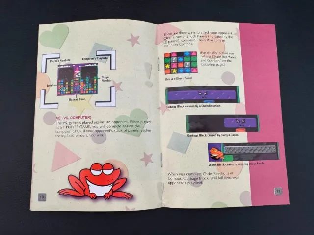 Manual Tetris Attack Super Nintendo Original - Foto 3