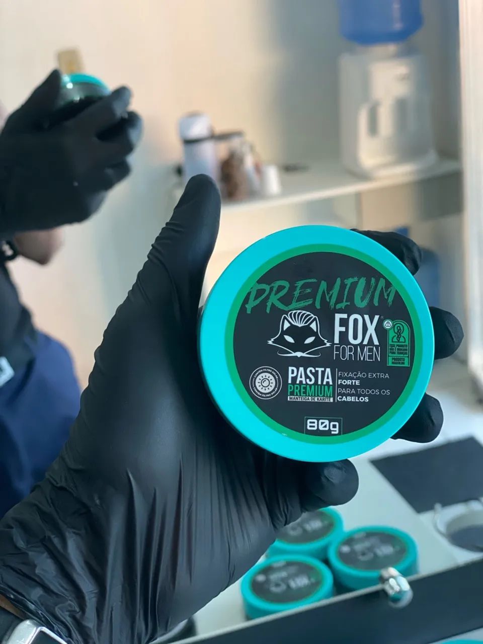 Pasta capilar Premium Fox For Men 80g - Foto 2