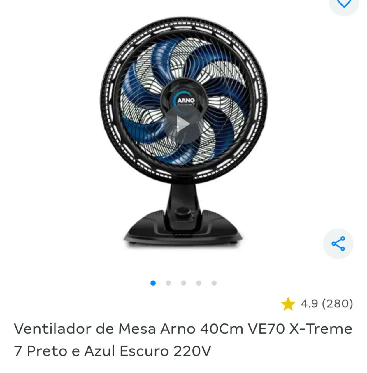 Ventilador arno Extremme Force Brezze - Foto 4