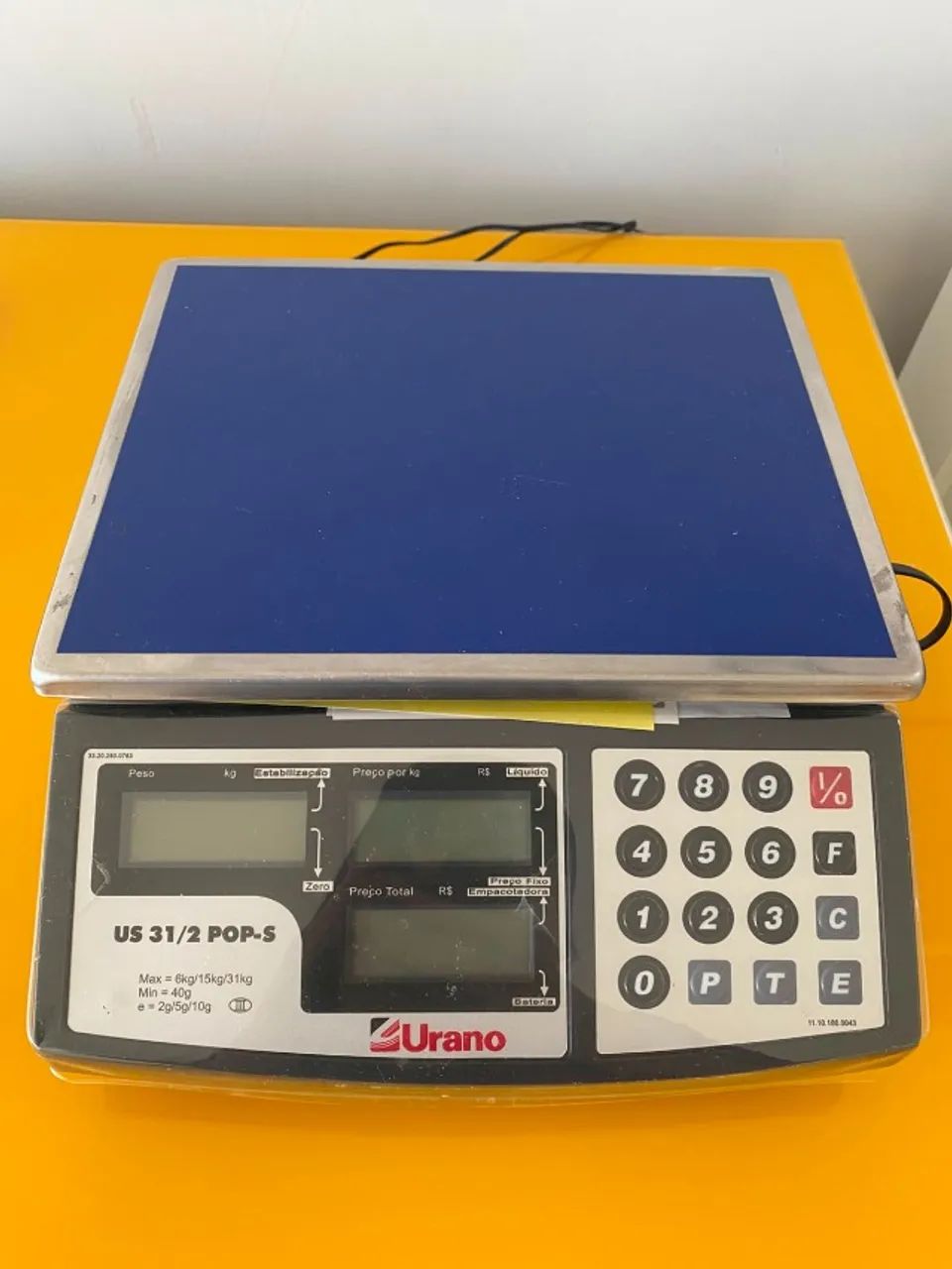 Balança Urano US 31/2 POP-S Com Bateria e Módulo Bluetooth