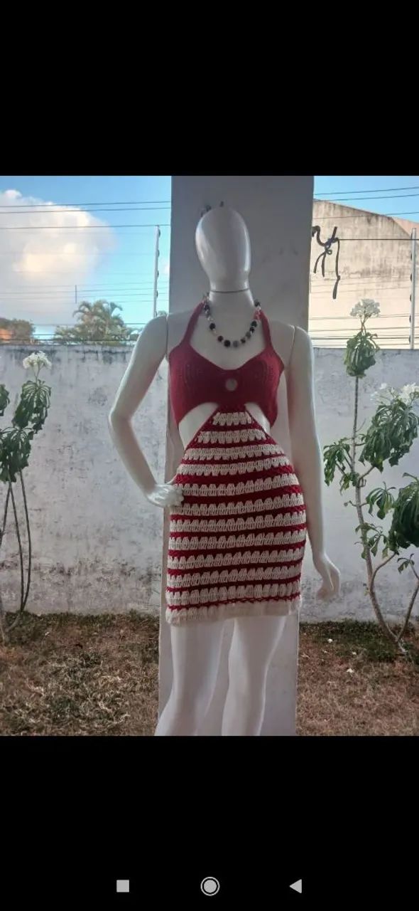 VESTIDO CROCHÊ 