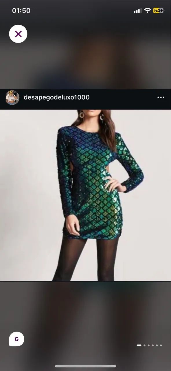 Vestido de paetê  - Foto 5