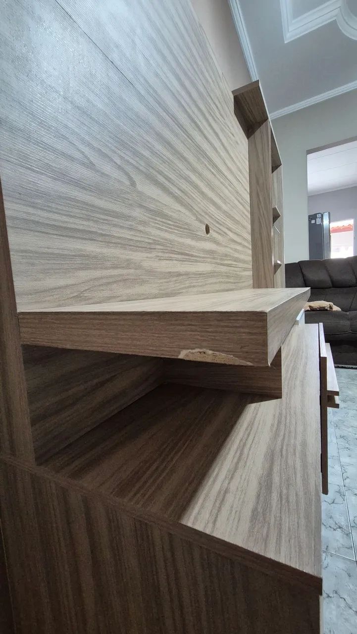 Painel Home para TV com Estante - Foto 4