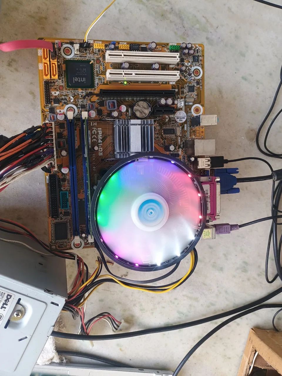 Kit Intel 775 (MB G41/Proc.C2Q E6600/Cooler) DDR3 - Foto 4