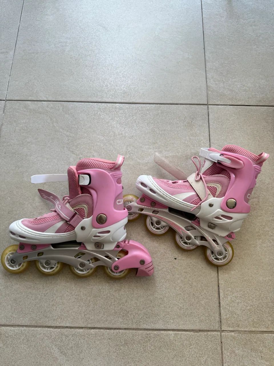 Patins Inline Ajustável 36-39 - Pouquíssimo Uso - Ótimo Estado - Foto 2